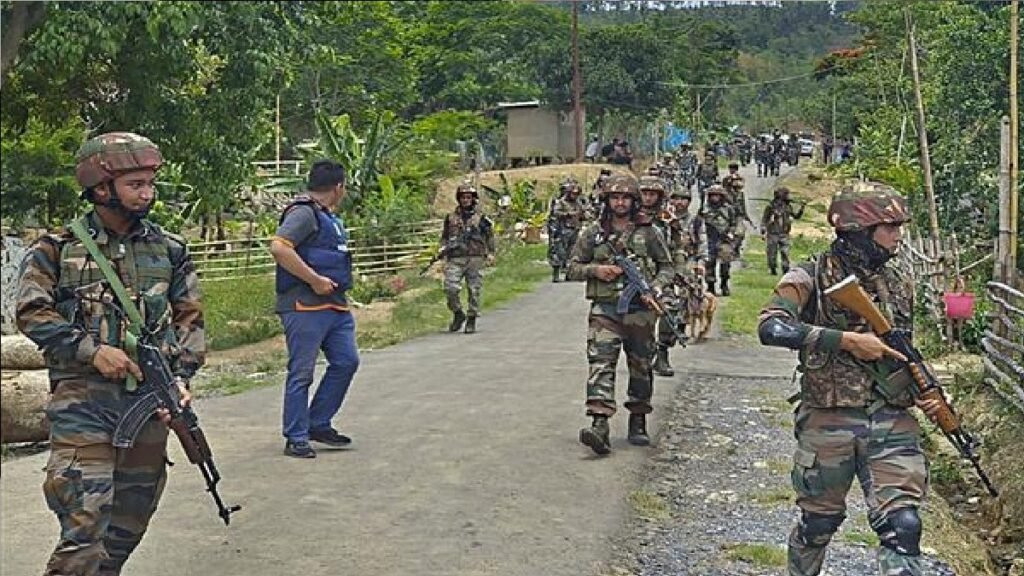मणिपुर में सुरक्षाबलों पर हमला ,असम राइफल्स के 2 जवान शहीद,5 घायल