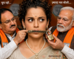 कंगना रनौत के मुँह पर बीजेपी हाईकमान ने लगाया ताला